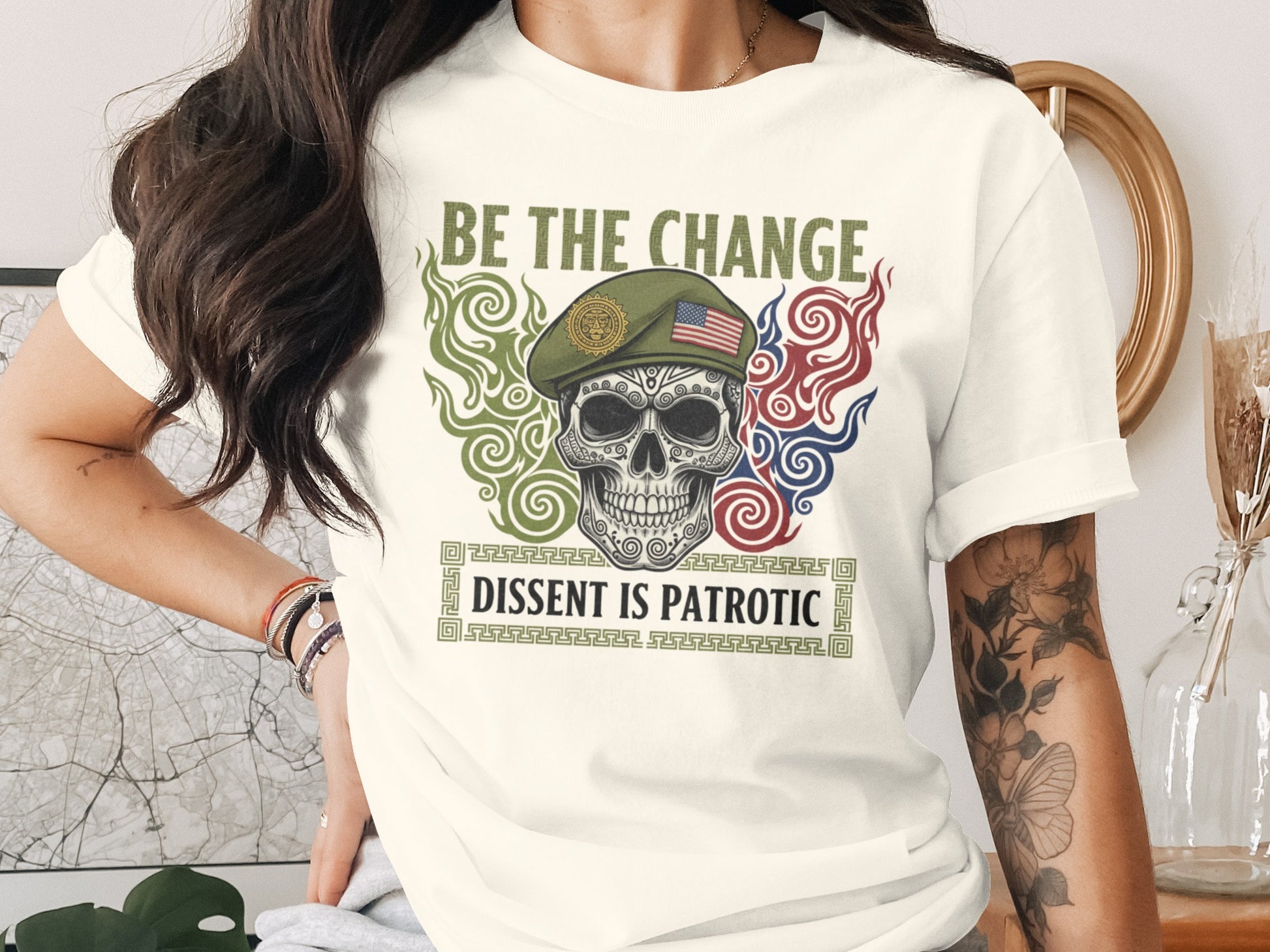 Be the Change Dissent is Patriotic shirt