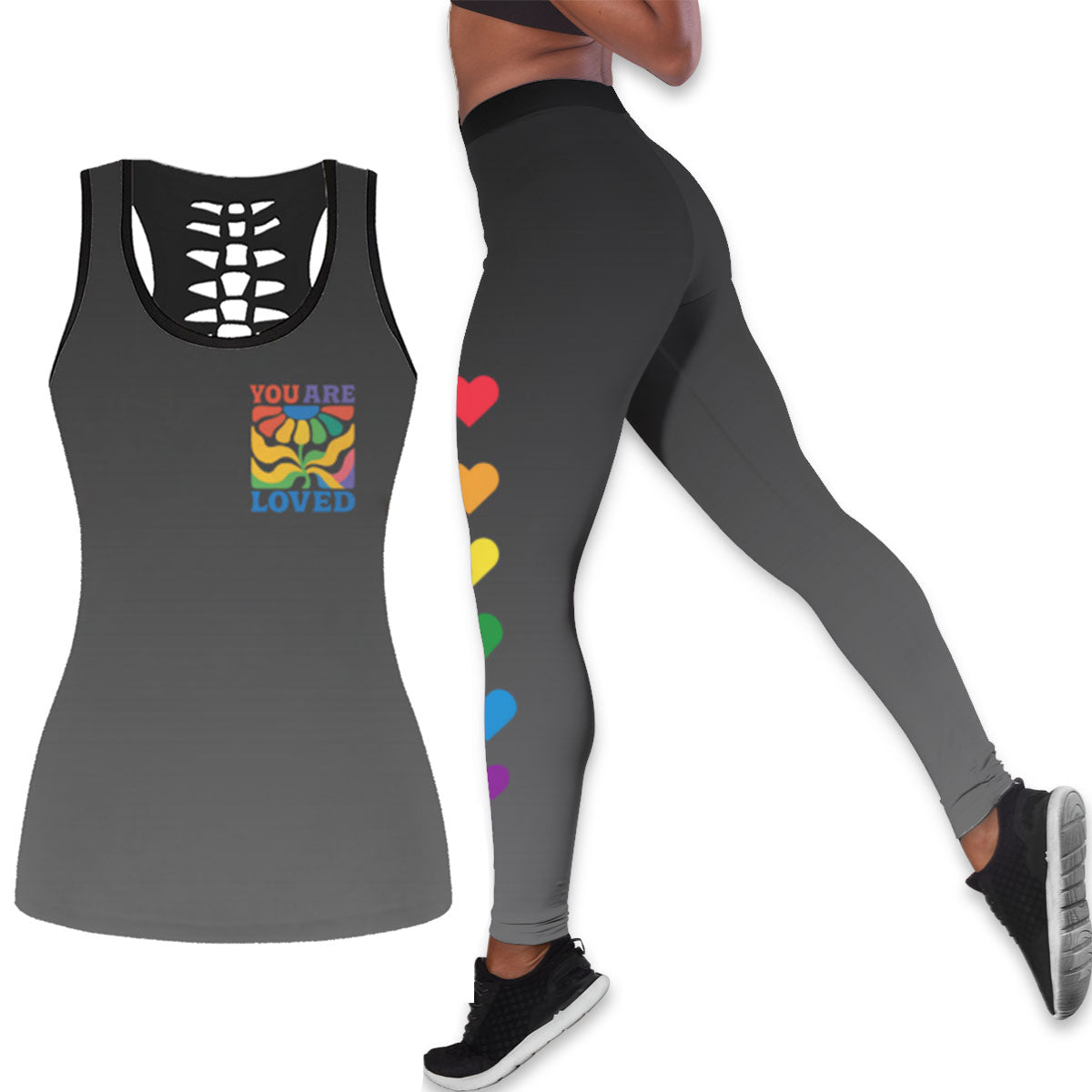 Pride Outfit Yoga Ready Outfit Pride Outfit Tank Set Pride Outfits