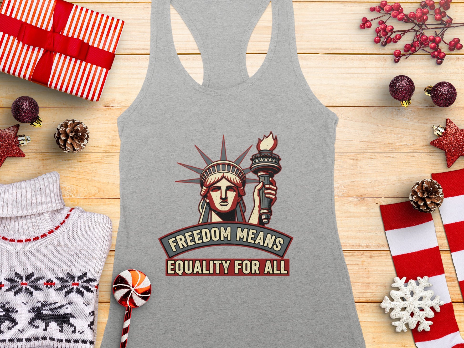 Freedom Means Equality For All Tank Top