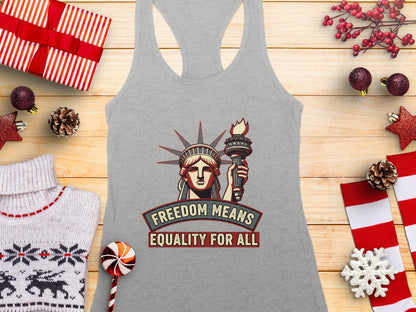 Freedom Means Equality For All Tank Top