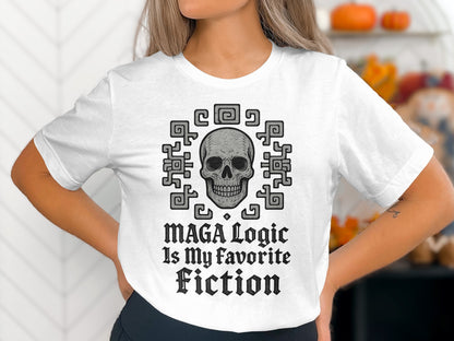 MAGA Logic Is My Favorite Fiction T-shirt