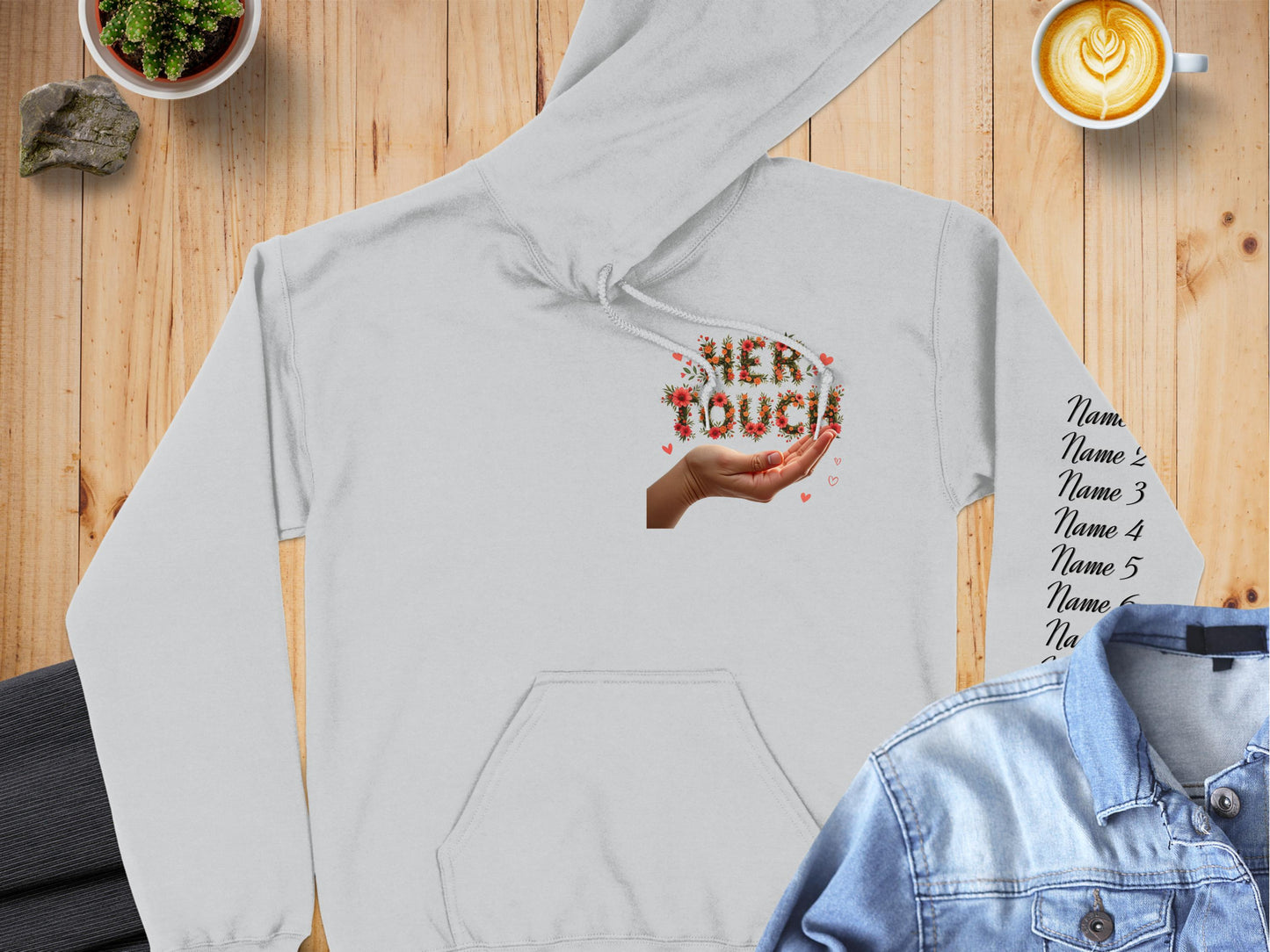 Her Touch Hooded Sweatshirt product