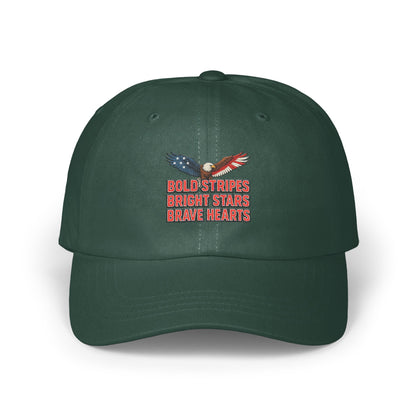 Bold Stripes Bright Stars Brave Hearts Hat product