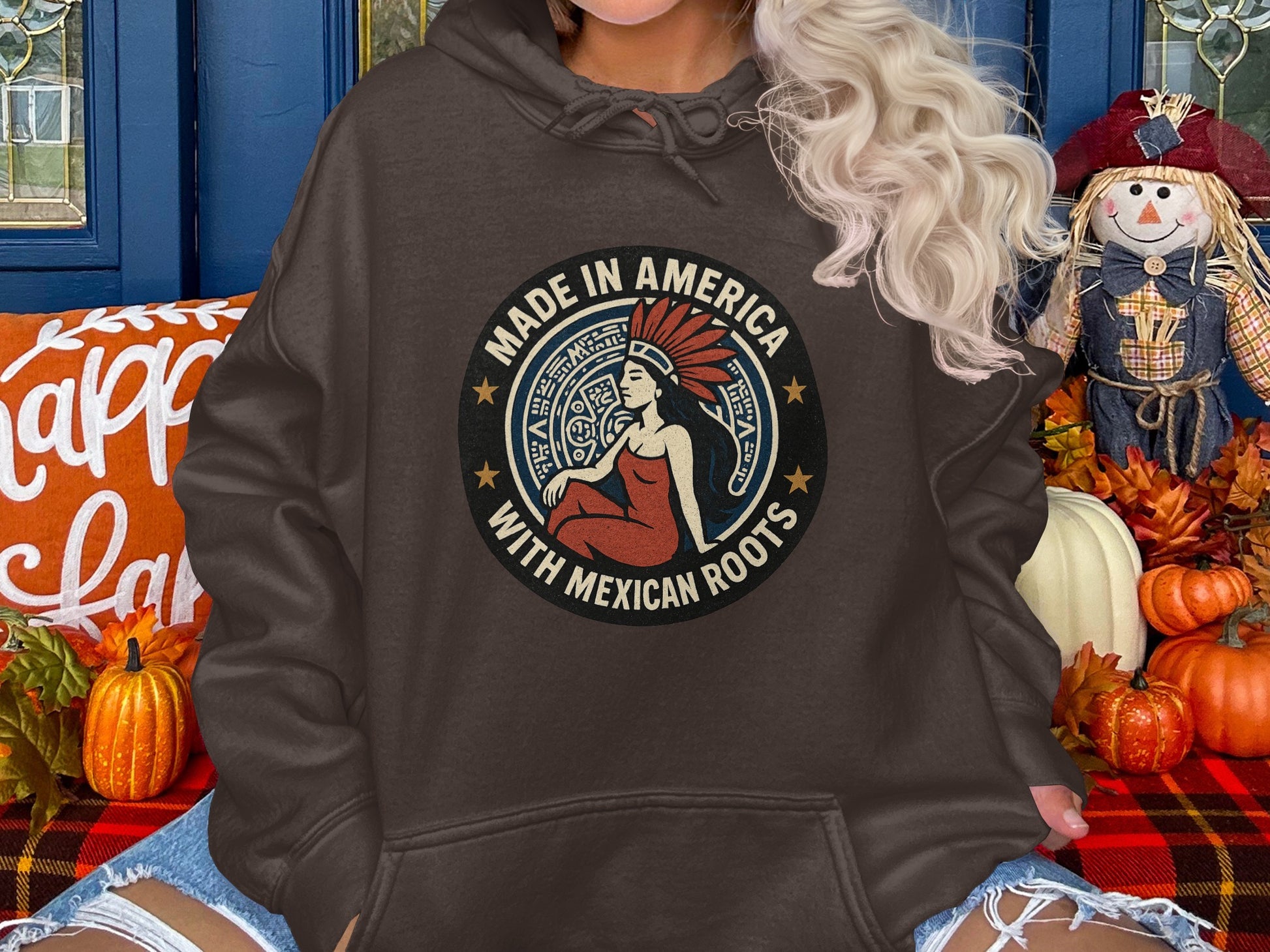 Made In America With Mexican Roots Hoodie product