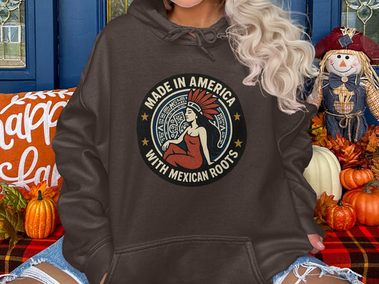 Made In America With Mexican Roots Hoodie product