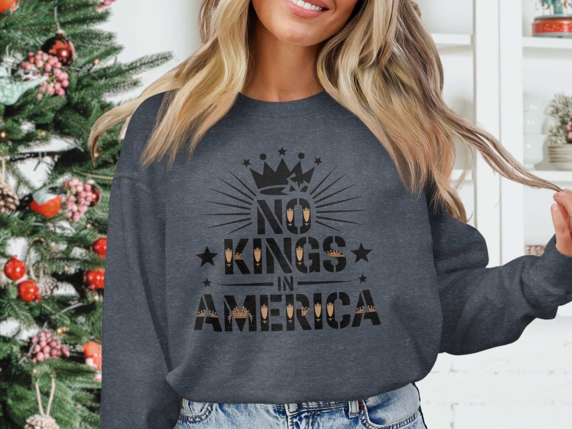 No Kings in America Sweatshirt product