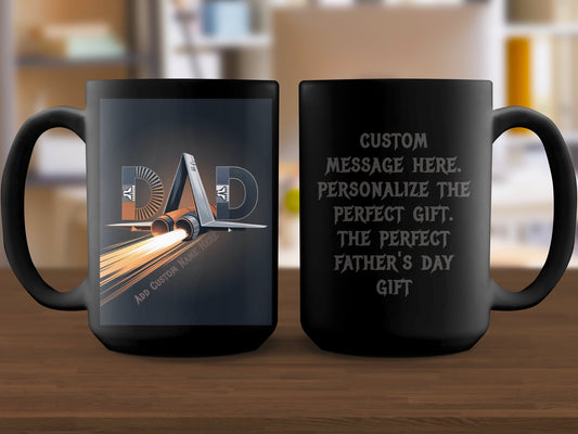 Personalized Father's Day Message Mug Gift product