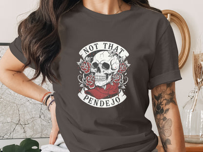 Skull Roses Red Cap Not That Pendejo design product type