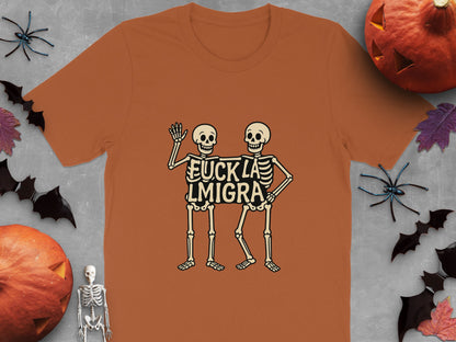 Skeletons Holding Hands Halloween T-Shirt product type