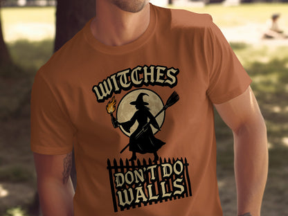Witches Don't Do Walls Graphic T-shirt product type