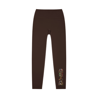 AMEXICAN Top Quality High-Waisted Yoga Leggings | Show Your Roots