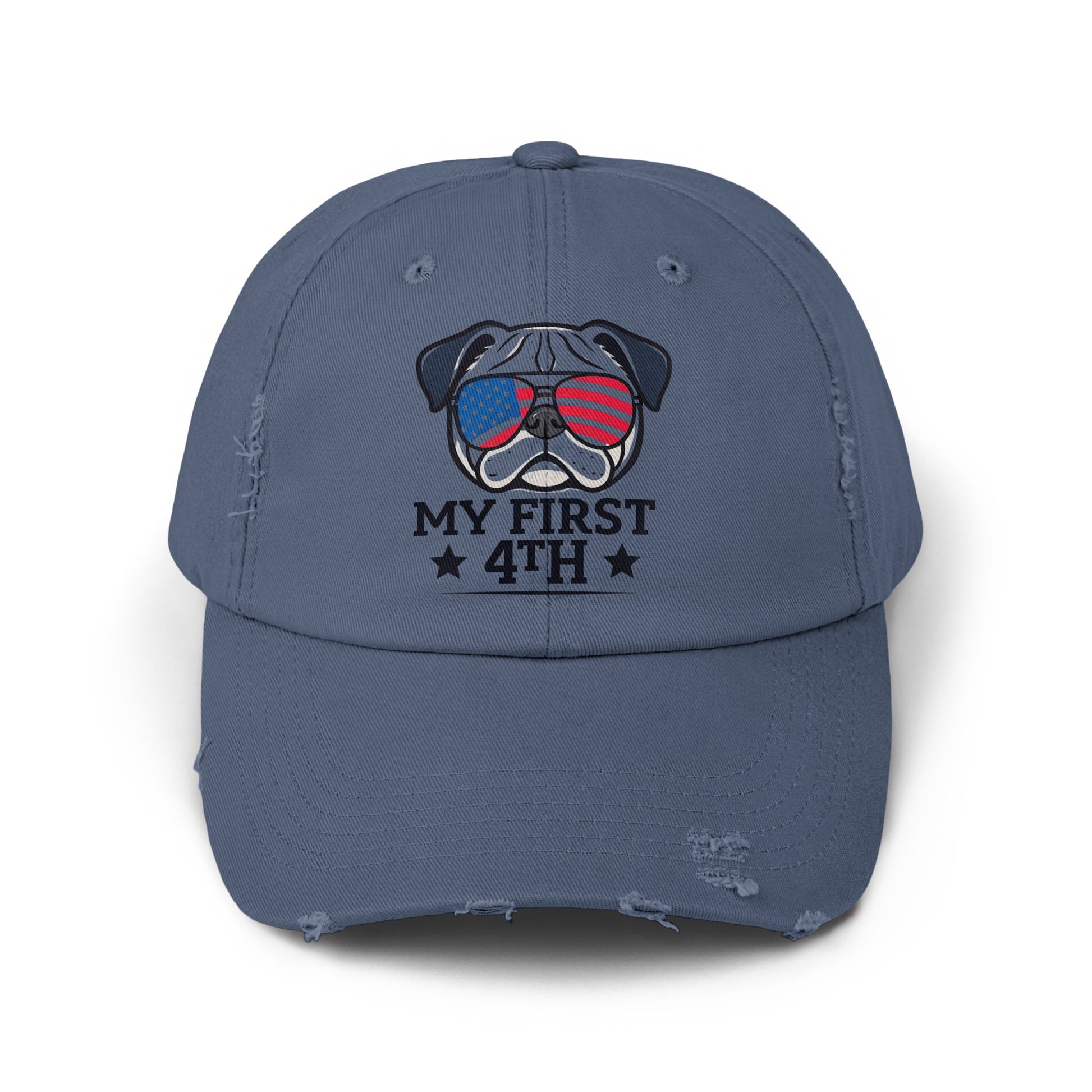 My First 4th Stylish Distressed Dad Hat product