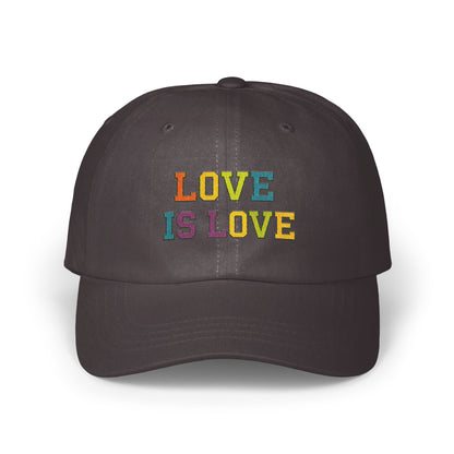 LOVE IS LOVE Embroidered Cap Pride merchandise product type