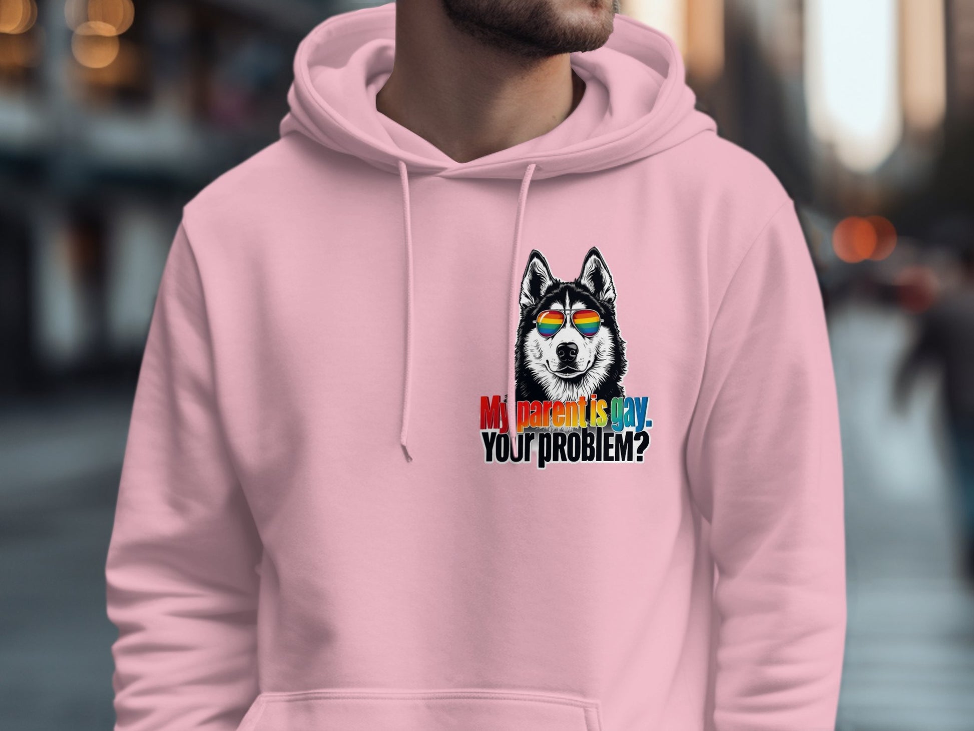 My Parent Is Gay Your Problem Printed Hoodie Product