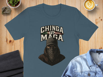Chinga Tu Maga Graphic Tee Shirt for Casual Wear product type