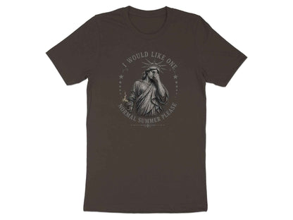 Normal Summer Please Distressed Liberty T-Shirt