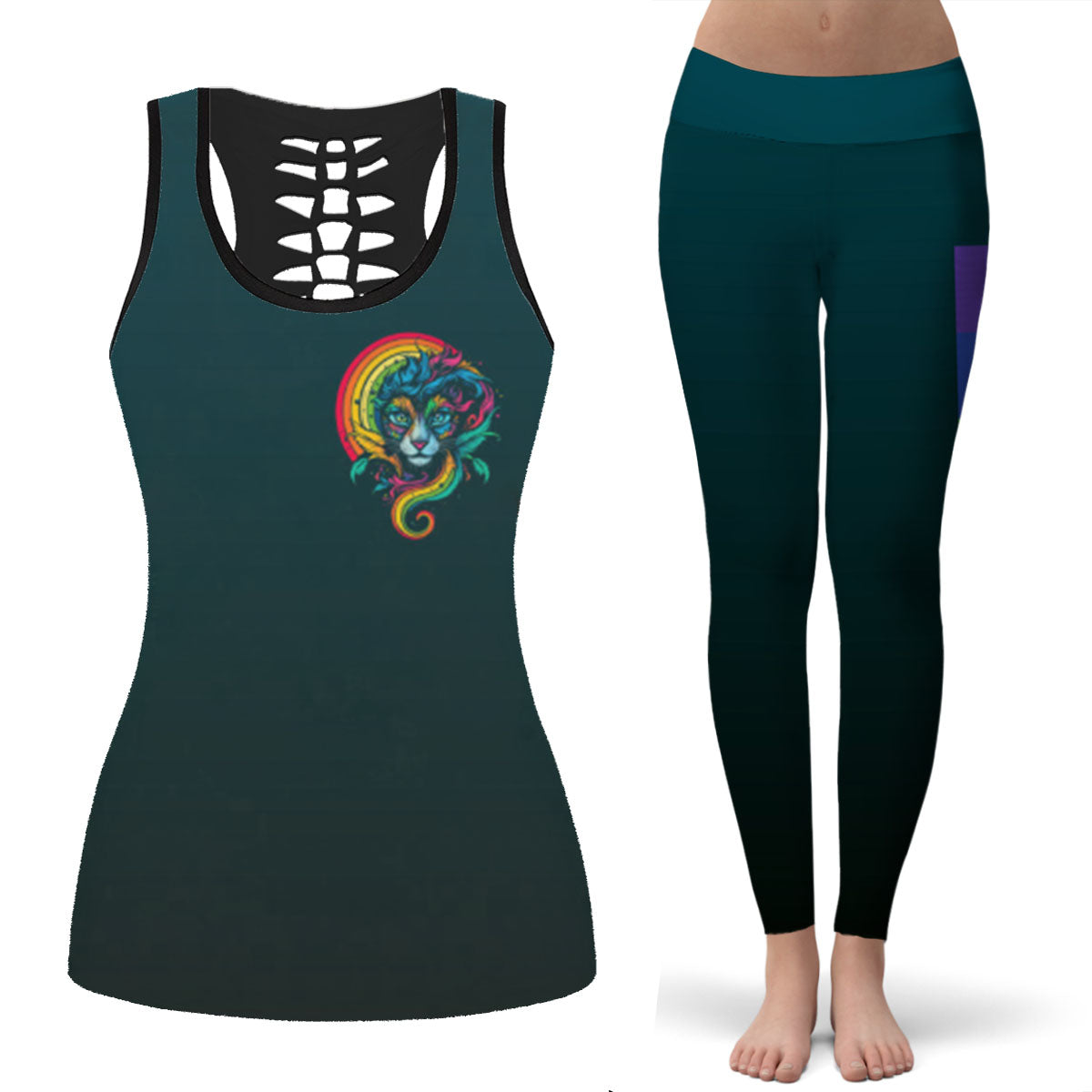 Pride Outfit Yoga Ready Outfit Pride Outfit Tank Set Pride Outfits