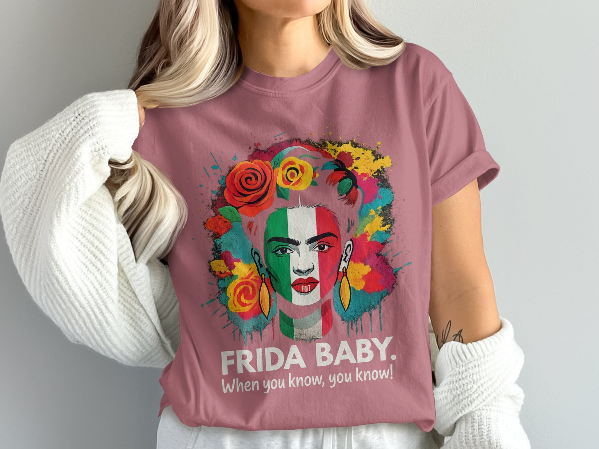 Frida Baby When You Know You Know Graphic T-shirt product