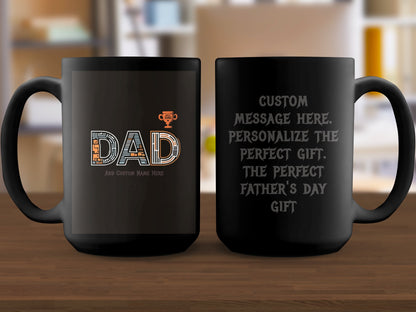 Personalized Dad Mug Perfect Father's Day Gift product