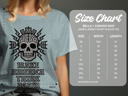 Make America Think Again Graphic T-Shirt