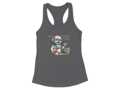 Hey MAGA STFU Novelty Tank Top Product