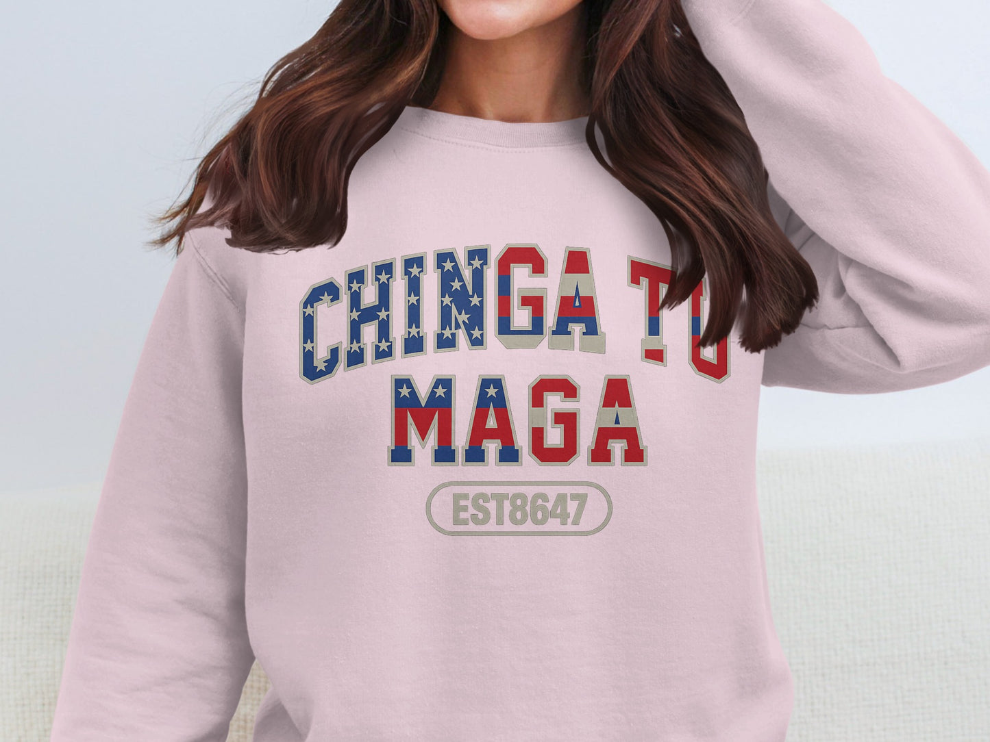 Chinga Tu Maga EST8647 design sweater for sale