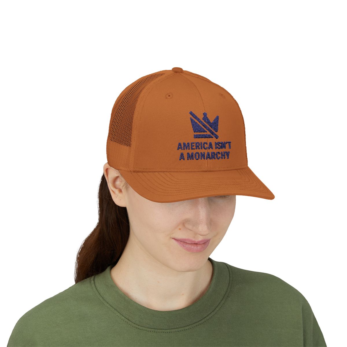 America Isn't A Monarchy Statement Hat product