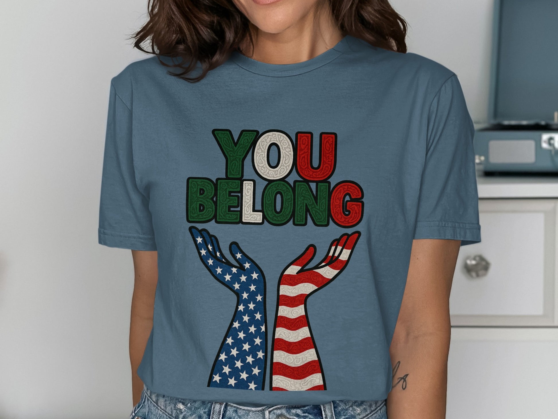 You Belong Graphic Statement Tee shirt product type