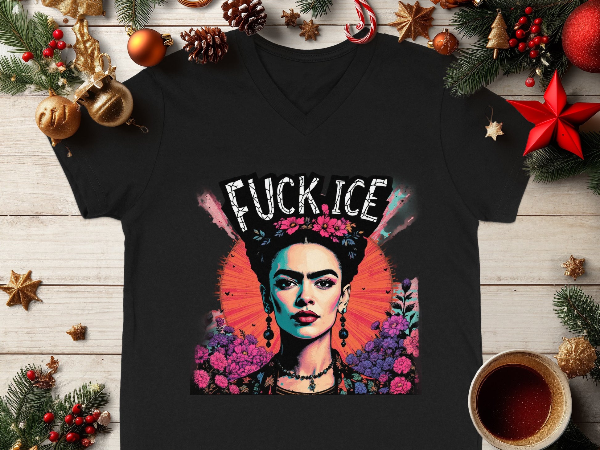 Bold Statement Graphic Tee with Unique Artwork