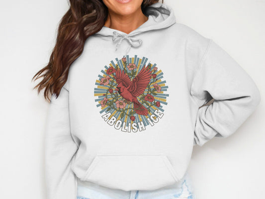 Abolish ICE Cardinal Design Graphic Hoodie product