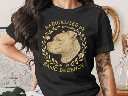 Radicalized By Basic Decency T-shirt product type