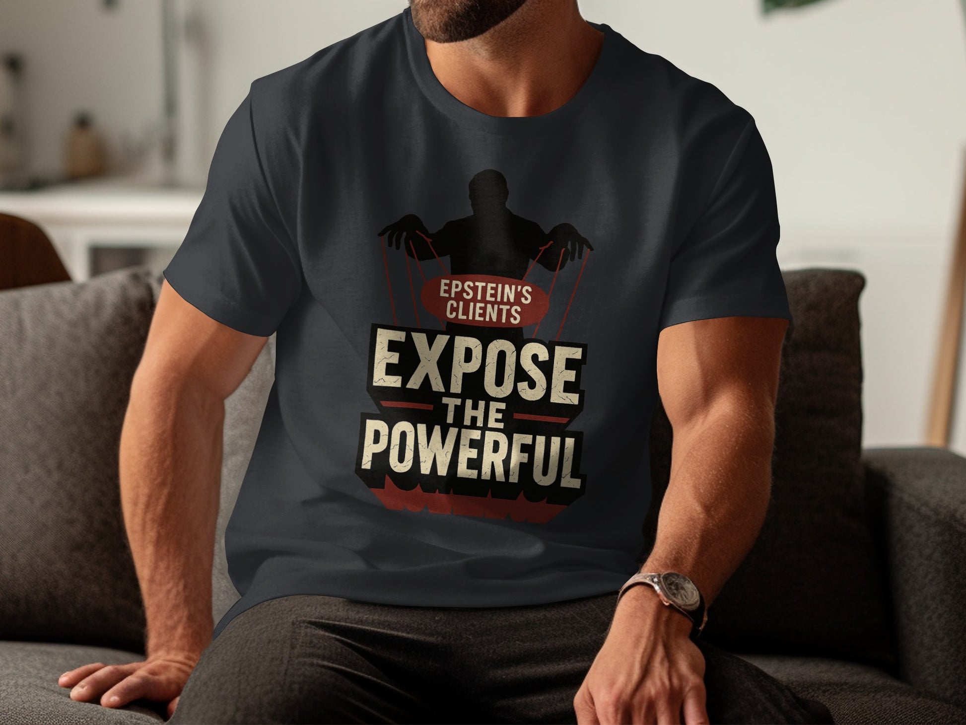 Epstein's Clients Expose The Powerful t-shirt product