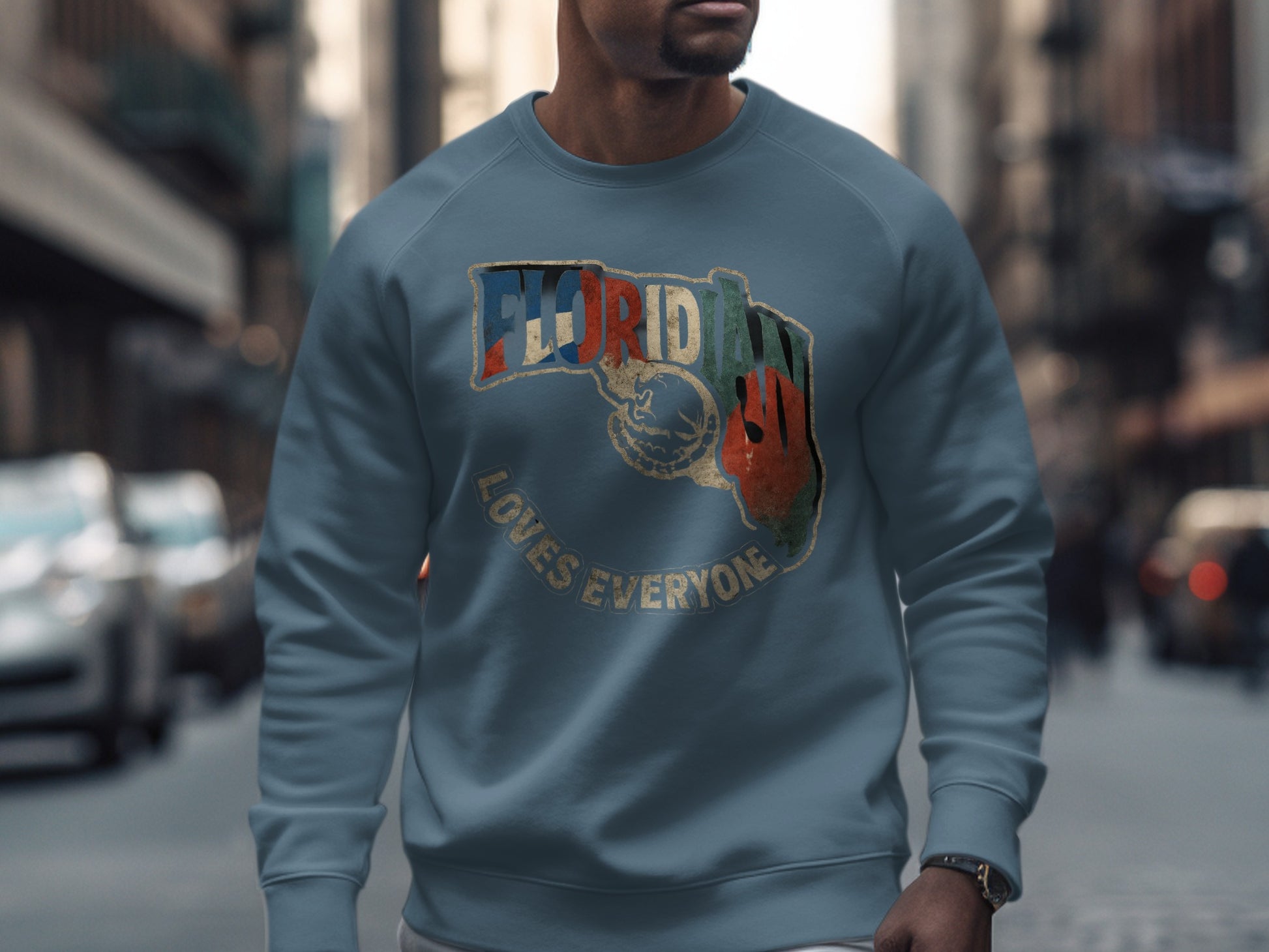 Florida Loves Everyone Graphic Sweatshirt product type