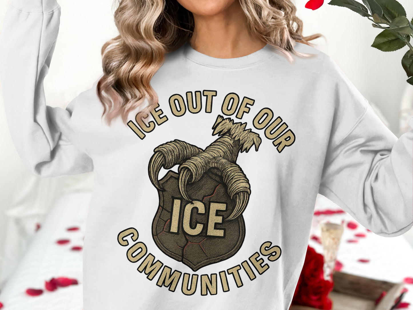 Ice Out of Our Communities Graphic product
