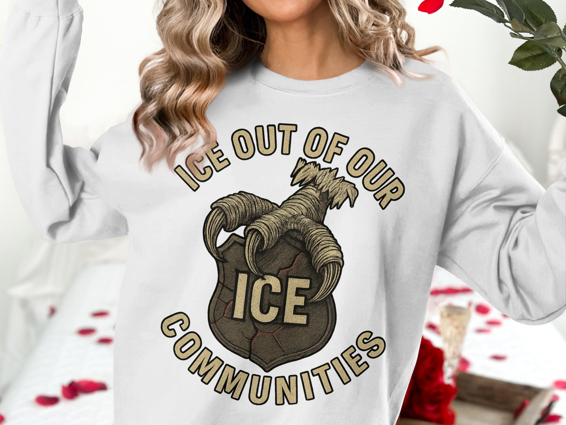 Ice Out of Our Communities Graphic product