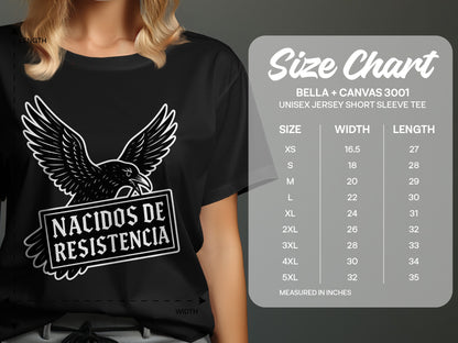 Nacidos De Resistencia Unisex Jersey Short Sleeve Tee product type