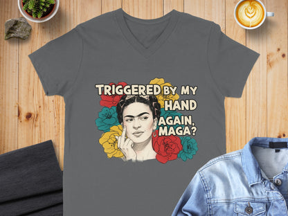 Triggered By My Hand Again Maga Shirt