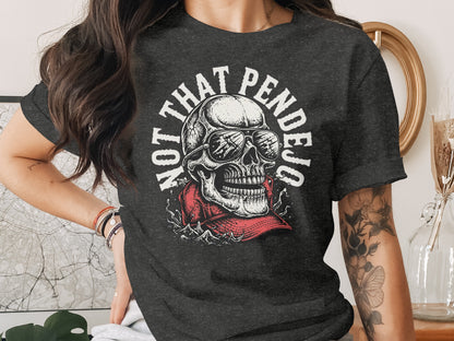 Not That Pendejo Skull Sunglasses Cap Dark Product