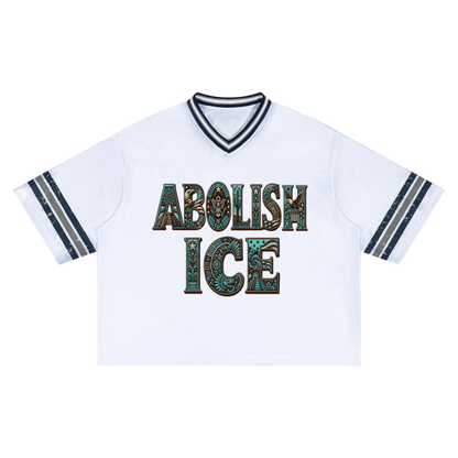 Unisex Boxy Striped Soccer Jersey