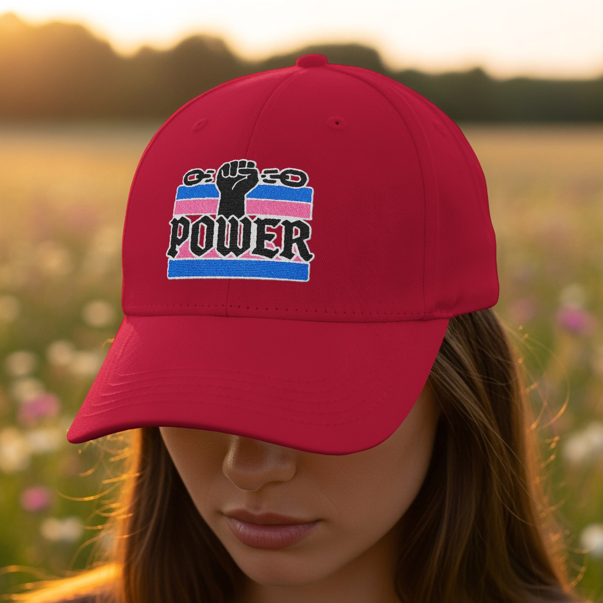 Empowerment Fist and Chain Embroidered Hat product