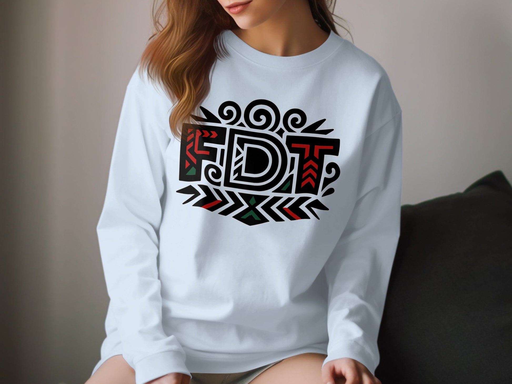FDT Graphic Design Long Sleeve Shirt Fashion apparel