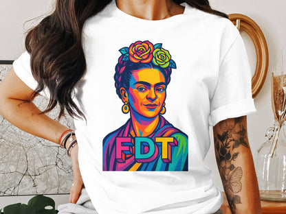 Vibrant Multicolor FDT Portrait T Shirt product type