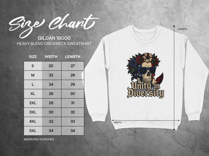 Unity in Diversity Heavy Blend Crewneck Sweatshirt product