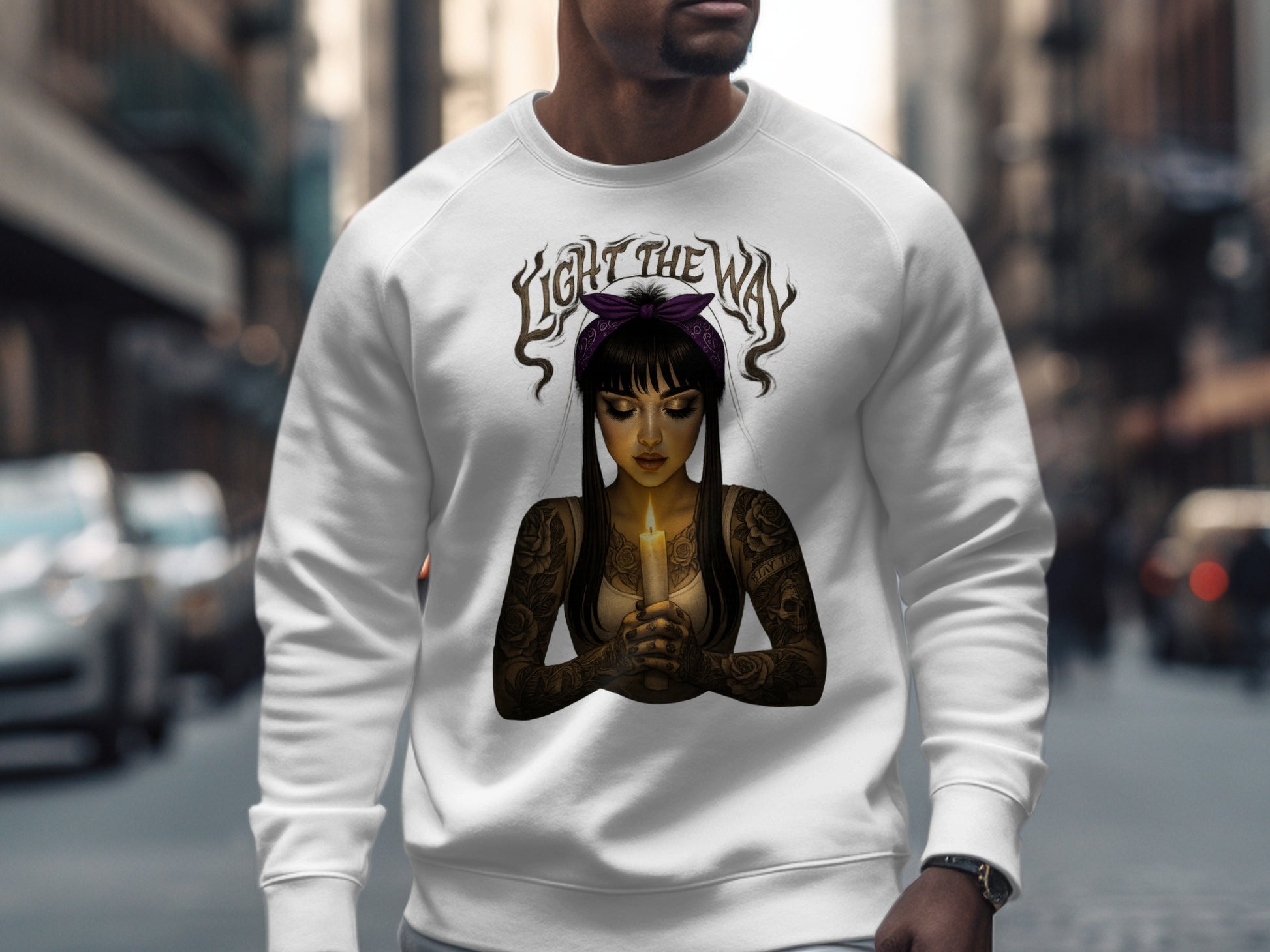 Light the Way Graphic Sweatshirt product