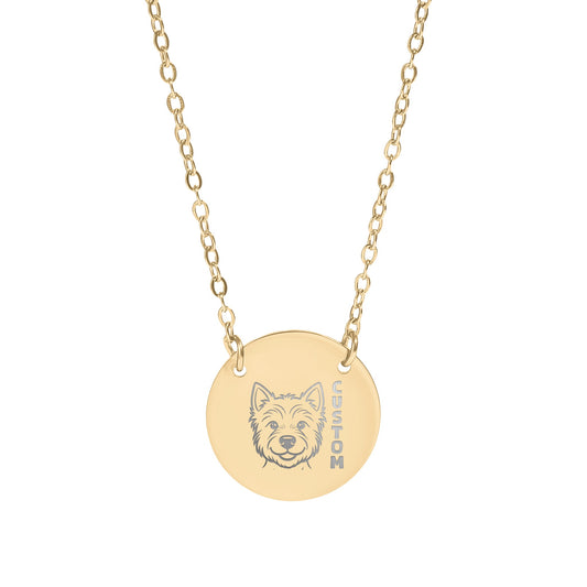 Adorable Dog Personalized Necklace Custom Creation