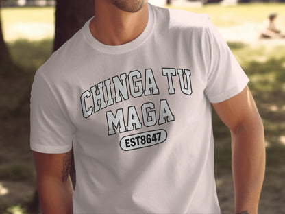 CHINGA TU MAGA EST8647 Casual Graphic Tee product