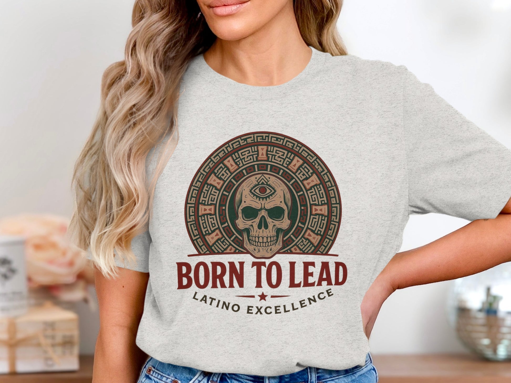 Born to Lead Latino Excellence graphic t-shirt product