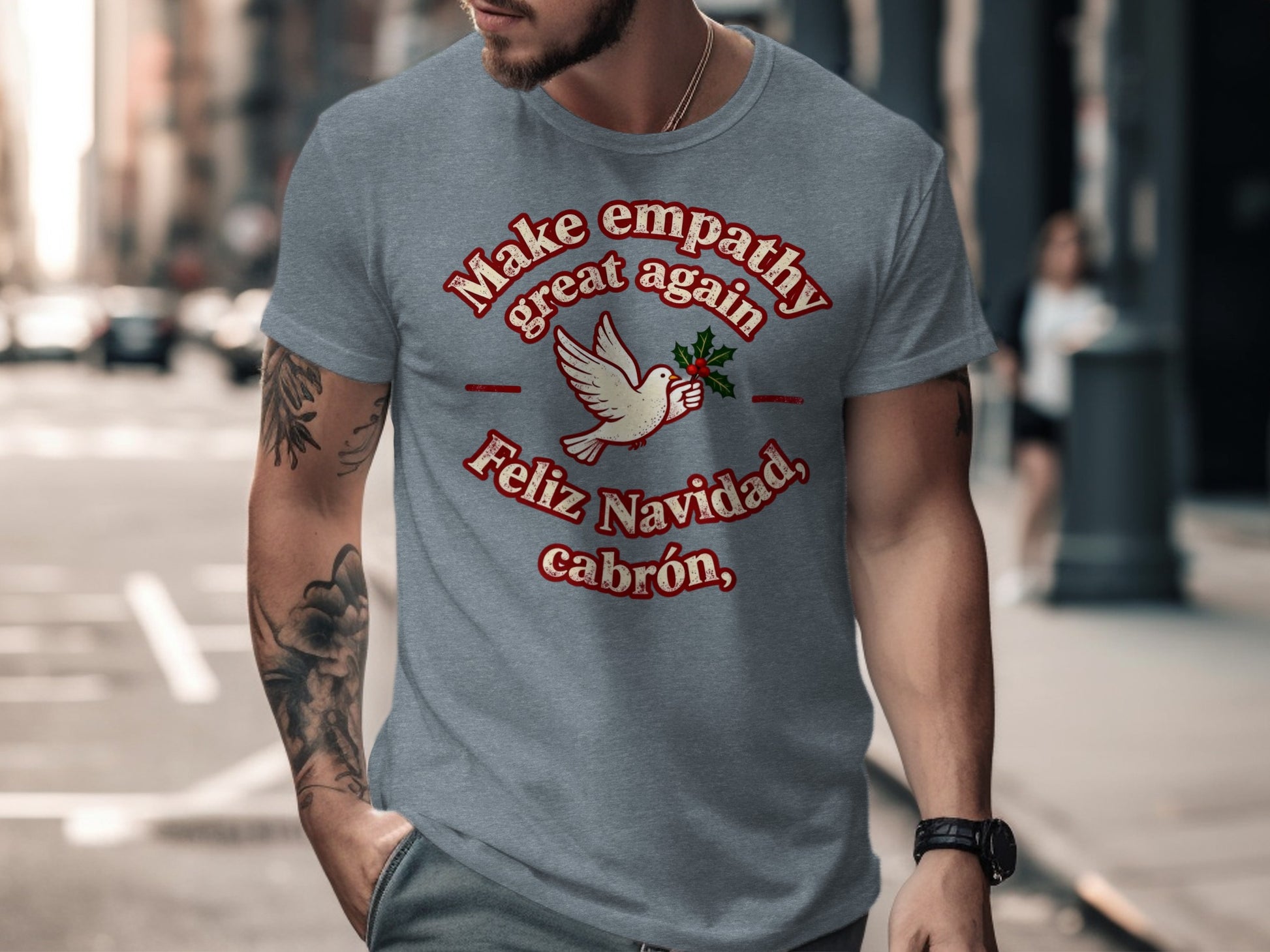 Make empathy great again Feliz Navidad cabrón T-shirt