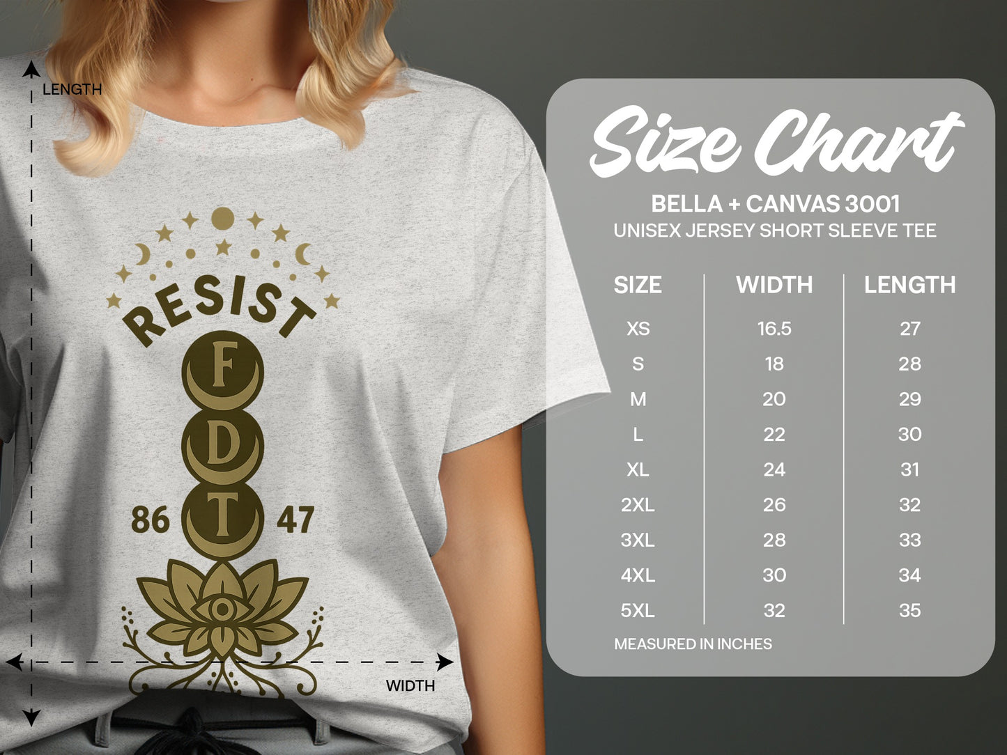 Resist FDT Lotus Design Short Sleeve Tee product