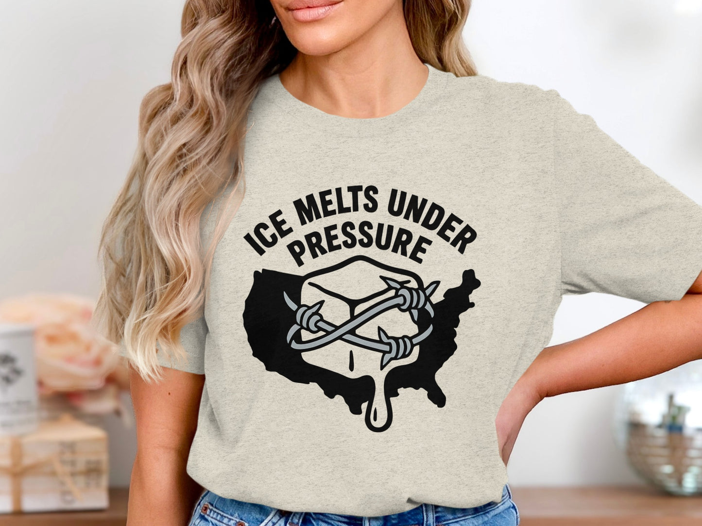 Ice Melts Under Pressure Graphic T-Shirt product